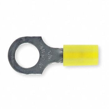 STA-KON Ring Terminal Yellow 12 AWG 10 AWG PK50, 3KG62