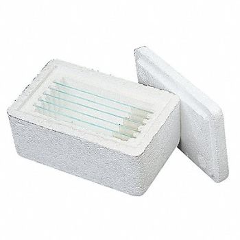 THERMOSAFE Lab Slide Mailer 32 ECT White PK300, 3KGP7
