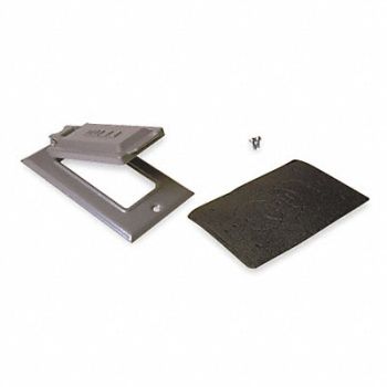 BELL Weatherproof Cover Die-Cast Zinc Gray, 3KH40