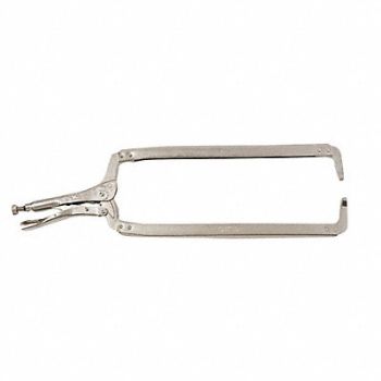 IRWIN VISE-GRIP Locking C-Clamp 24 10 Cap 15-1/2 Throat, 3KKL3