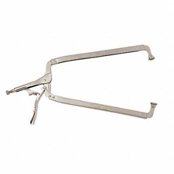 IRWIN VISE-GRIP Locking C-Clamp 24 10 Cap 15-1/2 Throat, 3KKL7