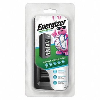 ENERGIZER Battery Charger Nickel-Metal Hydride, 3KKL8
