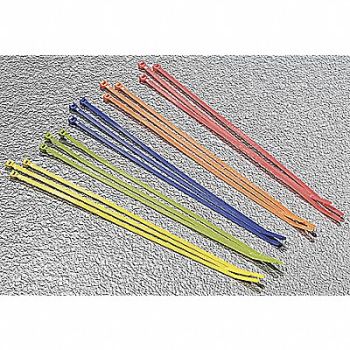 TY-RAP Cable Tie Kit Assorted PK500, 9AUK1