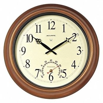 ACURITE Wall Clock Analog Battery, 3KMX3