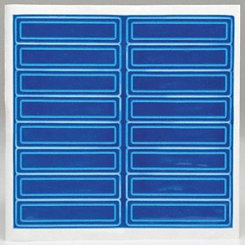 ACCUFORM D5953 Hard Hat Label 1 in H 4 in W PK16, 3KNU3