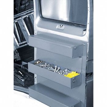DURHAM MFG Truck/Van Door Storage Tray Steel 20ga., 3KR07