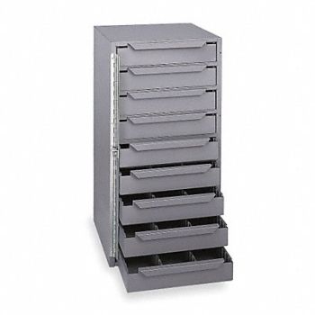DURHAM MFG Storage Cabinet 12-5/8 in W 9 drawers, 3KR10