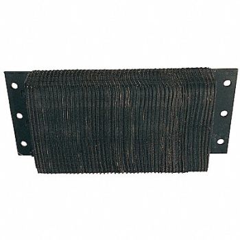 GRAINGER APPROVED Laminated Dock Bumper 14 W, 8DEY3