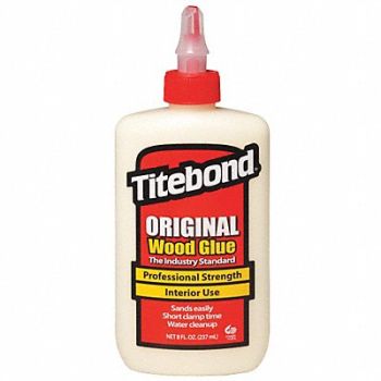 TITEBOND Wood Glue 8 fl oz Bottle Container, 3KRU3