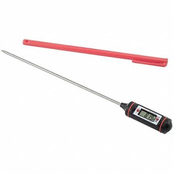 GENERAL Digital Pocket Thermometer 8-3/8 in L, 3KTW1