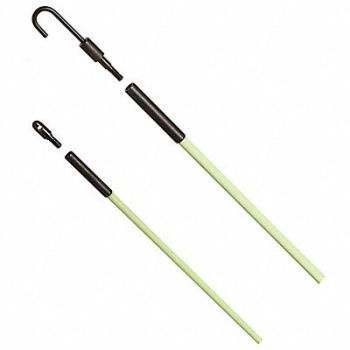IDEAL Cable Pulling Fishing Pole 3/16 In 12 ft, 3KUP9