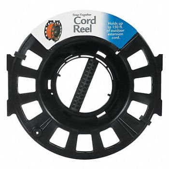 SOUTHWIRE Storage Reel 150ft of Cord Black, 3KVE7