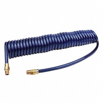 GUARDAIR Coiled Air Hose 3/8 ID x 12 ft., 3KVK2
