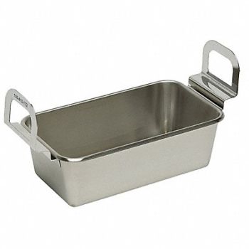 BRANSON Tray 6 x 10 x 17-1/2 Metal, 3KWP7