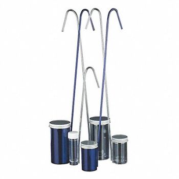 DYNALON Clear Dippas W/Handle 250mL Pk50, 3KWK3