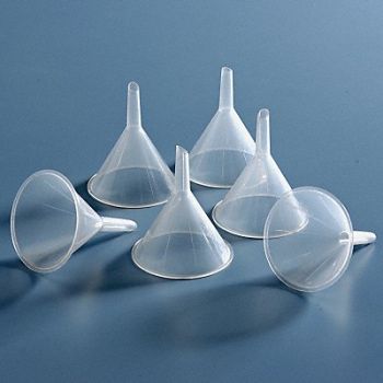 GRAINGER APPROVED Utility Funnel 40mL Polypropylene PK100, 3KWR2