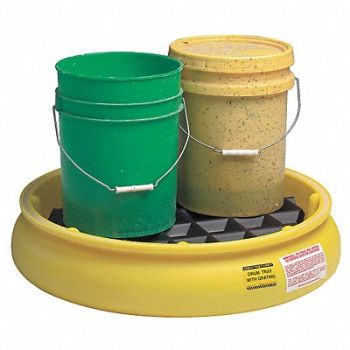 EAGLE Pail Spill Containment Pallet, 3KXD1