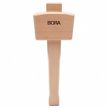 FOOTPRINT TOOLS Wooden Mallet Beechwood 13 in L, 3KYH9