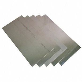PRECISION BRAND Shim Stock Asst Full Hard SS 8 PC, 3L705
