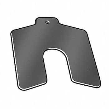 PRECISION BRAND Slotted Shim Tab B 0.0600 In PK20, 5GE50