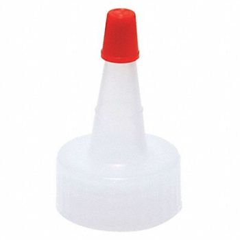 DYNALON Replacement Cap LDPE Wht Clear PK12, 3LCY3