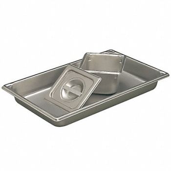 GRAINGER APPROVED Dimpled Pan 7 1/8 Qt 2.5X12 3/4X20 3/4, 3LDZ4