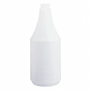 GRAINGER APPROVED Spray Bottle 24 oz 8 1/4 H White PK3, 3LFD6