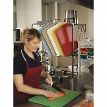 SAN JAMAR Cutting Board 15 Lx20 W, 3LFF8