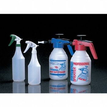 GRAINGER APPROVED Foam Trigger Sprayer 16oz 24oz 10 H PK6, 3LFT3