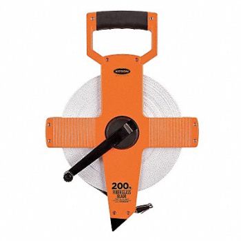 KESON Long Tape Measure 1/2 Inx200 ft Pumpkin, 3LJN2