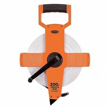 KESON Long Tape Measure 1/2 Inx200 ft Pumpkin, 3LJP3