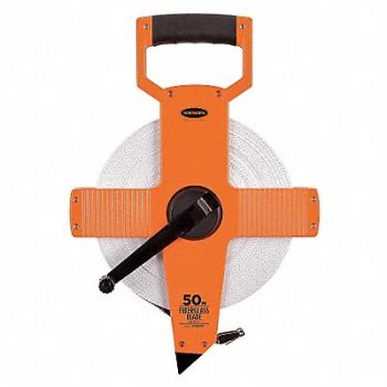 KESON Long Tape Measure 1/2 In x 50m Pumpkin, 3LJX1