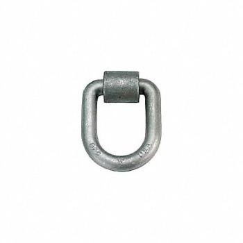 GRAINGER APPROVED Forged Lashing D- Ring 15 586 lb, 3LLP8