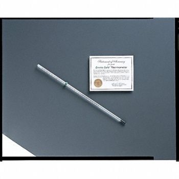 ENVIRO-SAFE Pocket Glass Thermometer -10 to 110C, 3LPZ2