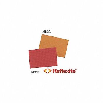 REFLEXITE Stick On Reflectors PK-RED PK20, 3LTX8