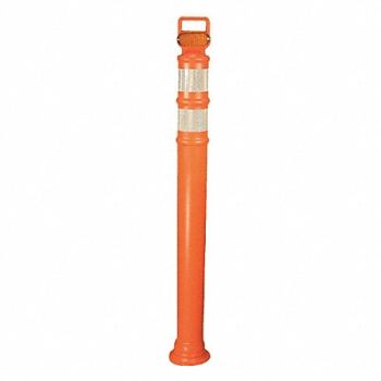 GRAINGER APPROVED Strobing Delineator 45 in H 3-1/2 in, 3LUY1