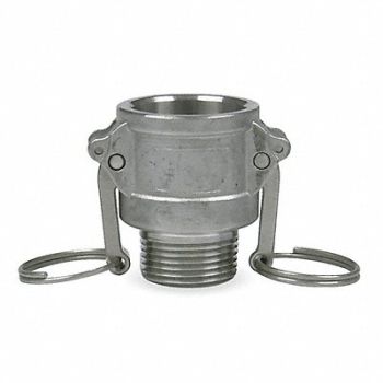 GRAINGER APPROVED Cam and Groove Coupling 4 Aluminum, 3LX61
