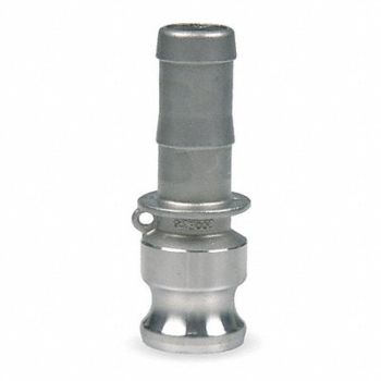 GRAINGER APPROVED Cam and Groove Adapter 4 Aluminum, 3LX71