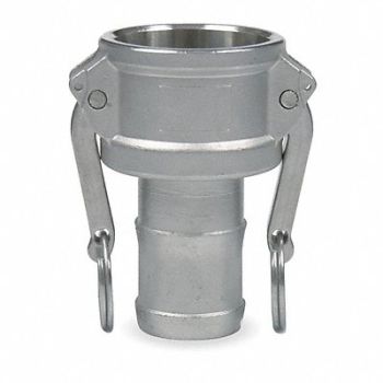 GRAINGER APPROVED Cam and Groove Coupling 3 316 SS, 3LX47