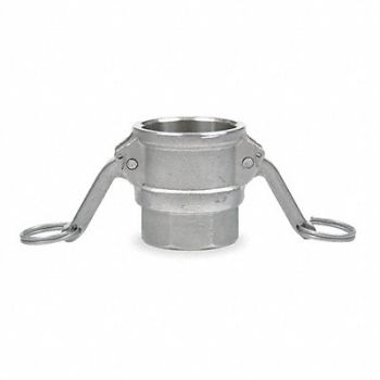 GRAINGER APPROVED Cam and Groove Coupling 4 Aluminum, 3LX65