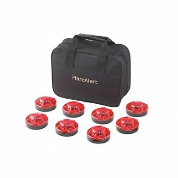 FLAREALERT LED Road Flare Kit 1 Watt Red, 3LXD9