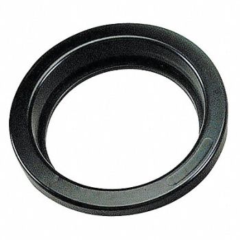MAXXIMA Round Grommet ID 4 in Black, 3LXG5