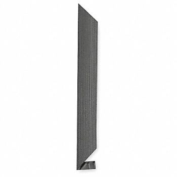 NOTRAX Mat Ramp Black 2 x 5ft., 3LY68