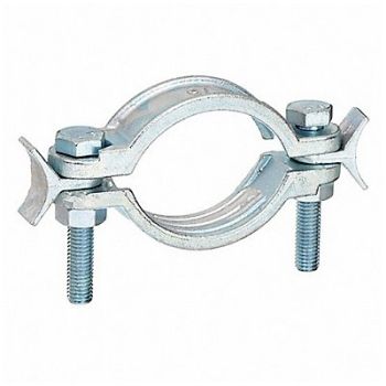 GRAINGER APPROVED Hose Clamp 1 W Zinc-Plated Steel, 3LZ33