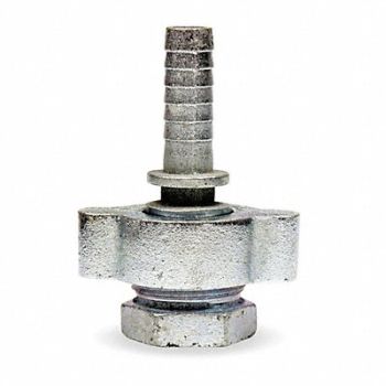 GRAINGER APPROVED Ground Joint Cplg Female Spud ID 1/2, 3LZ39