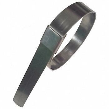 GRAINGER APPROVED Hose Clamp 5/8 W Center-Punch PK10, 3LZ52