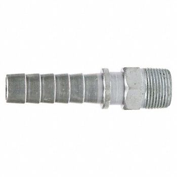 GRAINGER APPROVED Barbed Steam Hose Fitting 3/4 NPTxBarb, 3LZ74