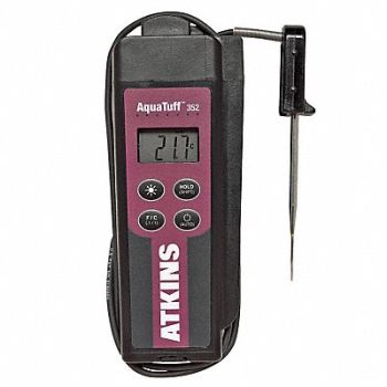 COOPER ATKINS Thermocouple Thermometer 1 Input Type K, 3LZC5