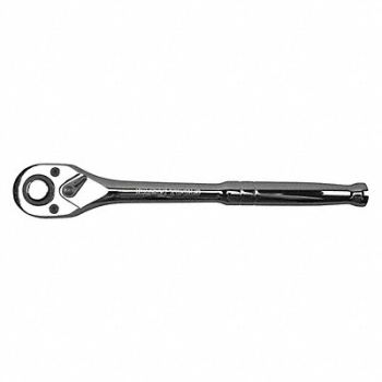 KLEIN TOOLS Hand Ratchet 10 in Chrome 1/2 in, 3LZU7