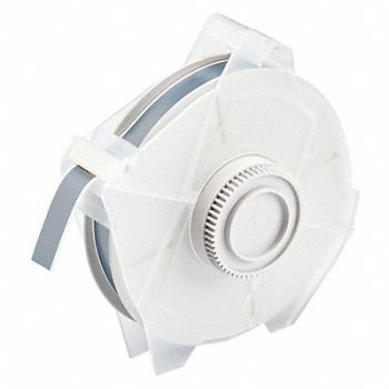 BRADY Tape Gray 100 ft L 1/2 in W, 9W166